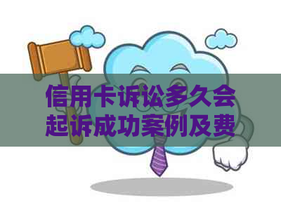 信用卡诉讼多久会起诉成功案例及费用分析