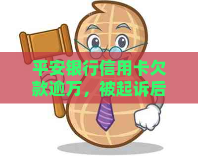 平安银行信用卡欠款逾万，被起诉后的后果及应对策略