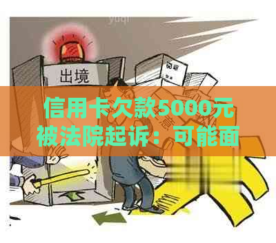 信用卡欠款5000元被法院起诉：可能面临的后果与解决方法全面解析