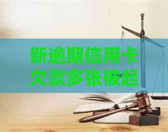 新逾期信用卡欠款多张被起诉的应对策略和解决方案