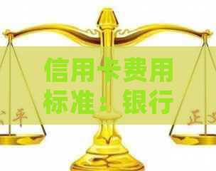 信用卡费用标准：银行起诉案件的参考额度与流程