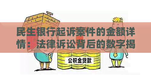 民生银行起诉案件的金额详情：法律诉讼背后的数字揭示