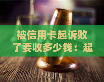 被信用卡起诉败了要收多少钱：起诉开庭费用及败诉后果，诉讼费是多少？