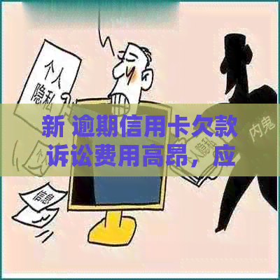 新 逾期信用卡欠款诉讼费用高昂，应如何有效处理？