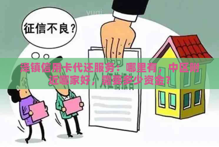 泽镇信用卡代还服务：哪里有，中区附近哪家好，需要多少资金？