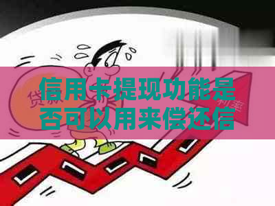 信用卡提现功能是否可以用来偿还信用卡债务？