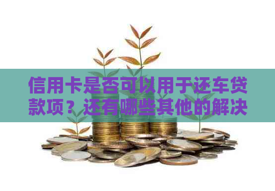 信用卡是否可以用于还车贷款项？还有哪些其他的解决方案？