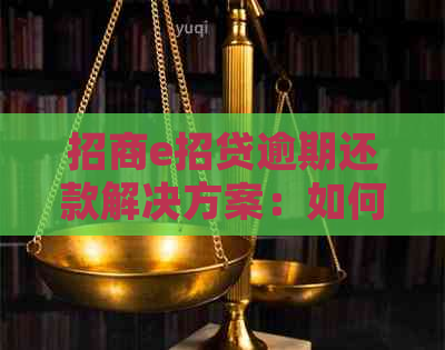 招商e招贷逾期还款解决方案：如何避免、处理和补救？