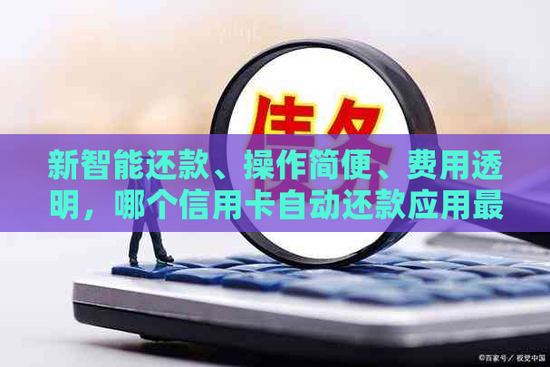 新智能还款、操作简便、费用透明，哪个信用卡自动还款应用最值得推荐？