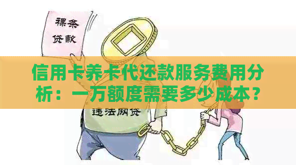 信用卡养卡代还款服务费用分析：一万额度需要多少成本？