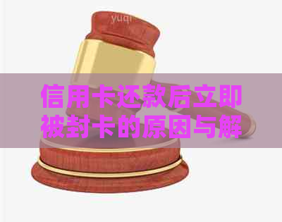 信用卡还款后立即被封卡的原因与解决方法