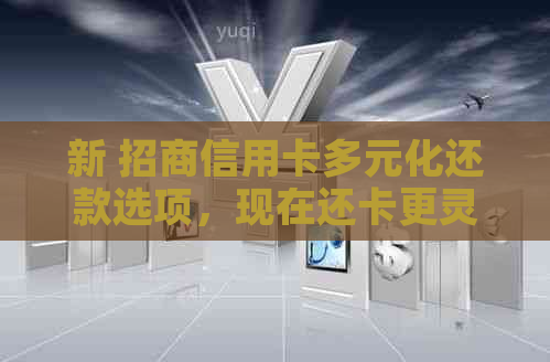 新 招商信用卡多元化还款选项，现在还卡更灵活便捷