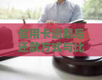 信用卡逾期后还款方式与比较：哪个平台或渠道最划算？