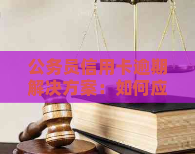 公务员信用卡逾期解决方案：如何应对、期还款及影响分析