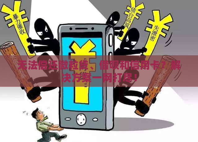 无法偿还微粒贷、借呗和信用卡？解决方案一网打尽！