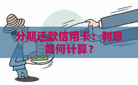 分期还款信用卡：利息如何计算？