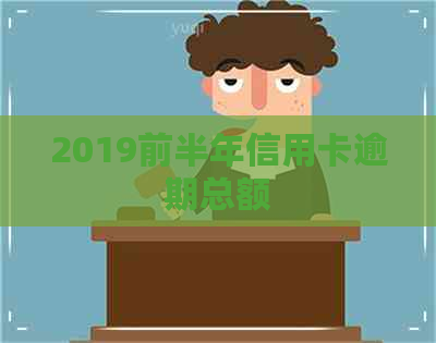 2019前半年信用卡逾期总额