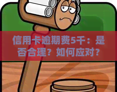 信用卡逾期费5千：是否合理？如何应对？