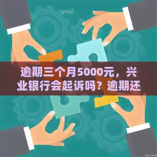 逾期三个月5000元，兴业银行会起诉吗？逾期还款后果及应对措全面解析