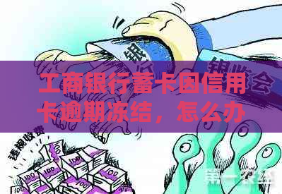 工商银行蓄卡因信用卡逾期冻结，怎么办？