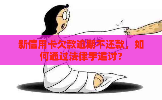 新信用卡欠款逾期不还款，如何通过法律手追讨？