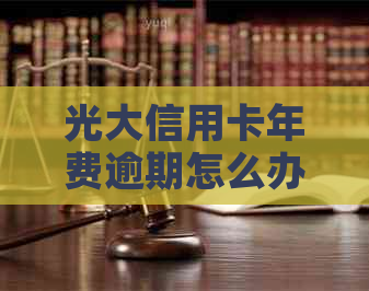 光大信用卡年费逾期怎么办？光大银行信用卡年费计算方式是什么？