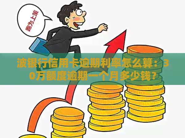 波银行信用卡逾期利率怎么算：30万额度逾期一个月多少钱？