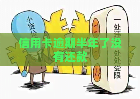 信用卡逾期半年了没有还款