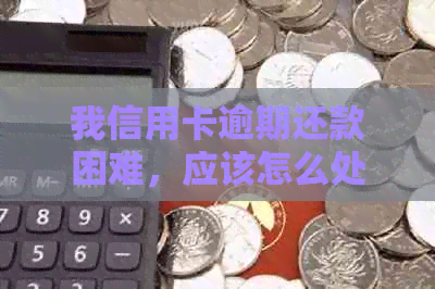 我信用卡逾期还款困难，应该怎么处理？