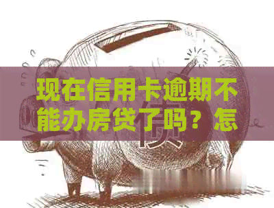 现在信用卡逾期不能办房贷了吗？怎么办？