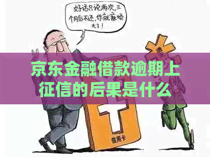 京东金融借款逾期上的后果是什么