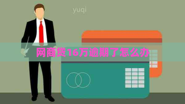 网商贷16万逾期了怎么办