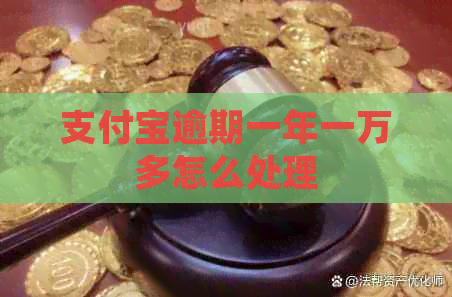 支付宝逾期一年一万多怎么处理