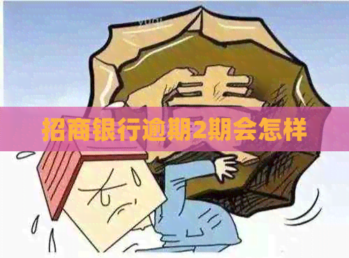 招商银行逾期2期会怎样