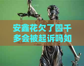 安鑫花欠了四千多会被起诉吗如何解决