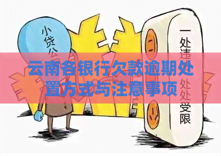 云南各银行欠款逾期处置方式与注意事项