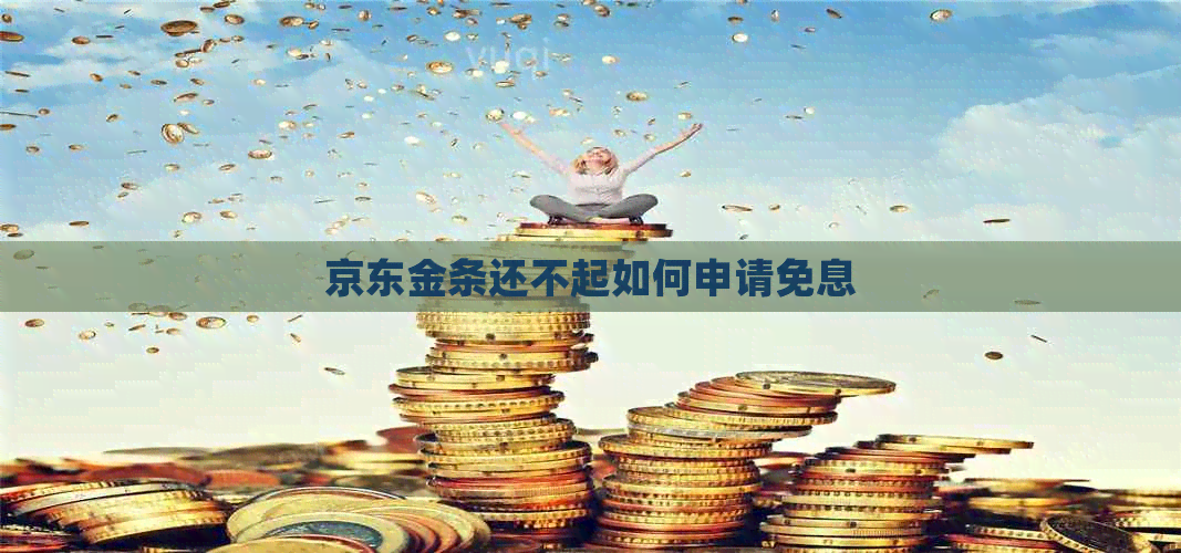 京东金条还不起如何申请免息