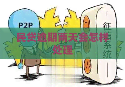 民贷逾期两天会怎样处理