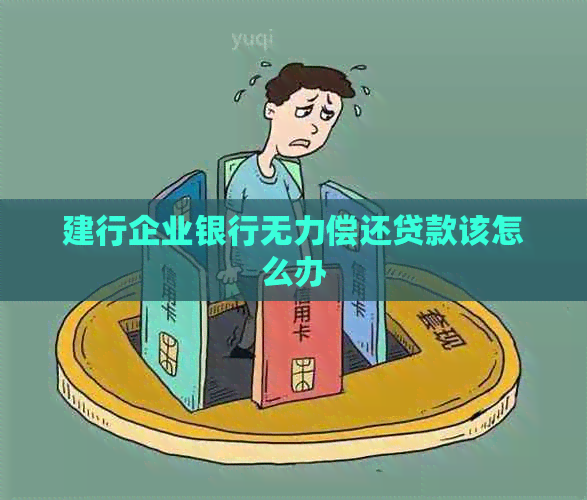 建行企业银行无力偿还贷款该怎么办