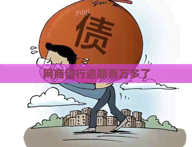 网商银行逾期两万多了