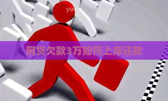 网贷欠款3万如何上岸还款