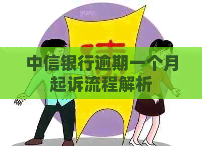 中信银行逾期一个月起诉流程解析