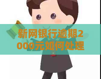 新网银行逾期2000元如何处理