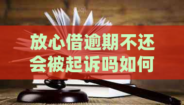 放心借逾期不还会被起诉吗如何处理