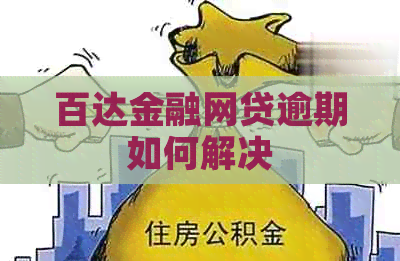 百达金融网贷逾期如何解决