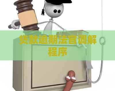 贷款逾期法官调解程序