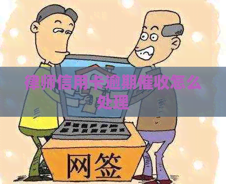 律师信用卡逾期怎么处理