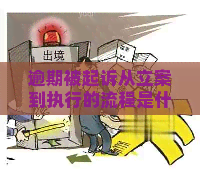 逾期被起诉从立案到执行的流程是什么