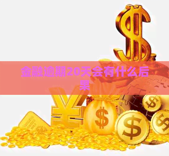 金融逾期20天会有什么后果