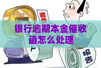 银行逾期本金函怎么处理